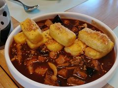 日式照烧蘑菇烩脆皮豆腐-幸薈飯堂