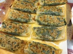 韭菜鸡蛋锅贴-孟记粥铺·家常菜·烧烤·粥(亚运村店)