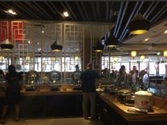 自助取餐区-感恩心素食馆(百世广场店)