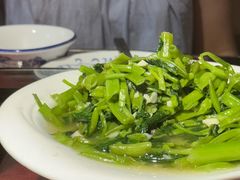 蒜泥空心菜-老村长土菜馆(湖墅南路店)