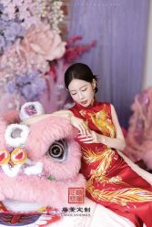 点击看大图 -藤薰定制中式嫁衣礼服旗袍店