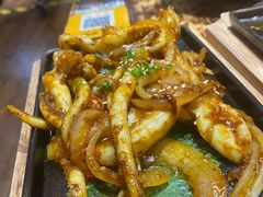 秘制铁板鱿鱼脚-小川洋风料理(街道口店)