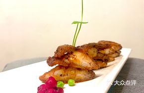 Steamed Rockfish with Black Pepper Sauce
