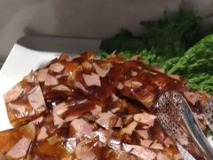 自制皮蛋肠-圣罗巴海鲜烤肉自助(鲅鱼圈万达店)