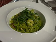 手工青酱虾仁意面-Primo·丽莫意大利窑烤披萨