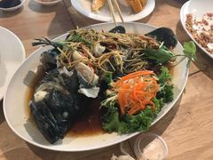 -班赞海鲜市场胖阿姨加工点