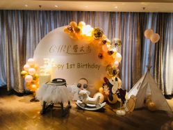-七月气球布置订婚·宝宝宴· 求婚·生日布置(二七万达店)