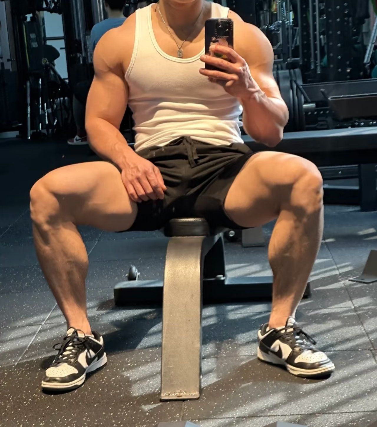 健身男子的挑战