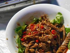 香菜拌腰花-老师傅餐馆(长沙店)
