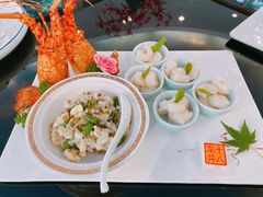 手剥龙井虾仁-十八棵（老龙井）御茶园(老龙井店)