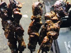 -劳动公园新疆人烤腰子