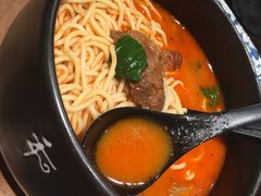 香草番茄汤.猪软骨面-和府捞面(东直门银座店)