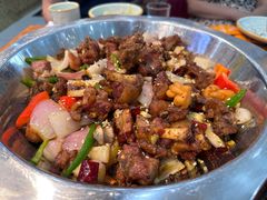 -休记光头香辣蟹干锅(绵竹店)