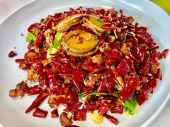 川味鲍鱼辣子鸡-荷风细雨·中国茶宴(碧云店)