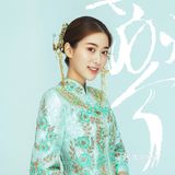 只有拍了工笔画婚纱照,才知道自己能有多美🌼