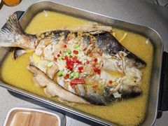 蒜香味烤鱼-半天妖烤鱼(百乐广场店)