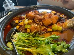 -探鱼·鲜青椒爽麻烤鱼(中天广场店)