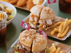 -Burger Double汉堡双倍