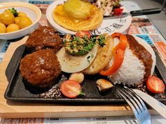 铁板牛肉堡饭-肥韬茶餐厅(海上世界店)