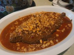 干烧鳊鱼-金典银峰老鹅馆·昆山菜(亭林公园店)