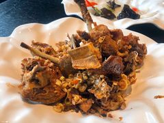 椒盐鸭架子-胤千宴.原胤千烤鸭.升级(瘦西湖店)
