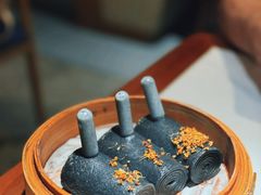 爆浆黑芝麻卷-禄运茶居·手工点心(猎德店)