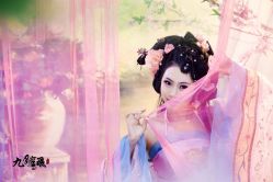 粉唐6-九月鹰飞汉服摄影工作室