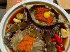 -草家酱蟹炭火烤肉店(珲春南路一店)