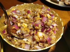薄饼卷羊肉粒-楼兰新疆主题餐厅(坂田佳华领汇广场店)
