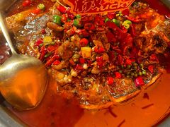 -探鱼·鲜青椒爽麻烤鱼(北京路天河城店)
