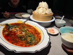 鱼辣子江团配老面开花大馒头-南堂馆·新川菜(春熙路店)