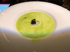 芦笋汤-wann lounge 低温慢煮牛排·清吧