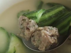 丝瓜浸手打肉丸-如意农庄