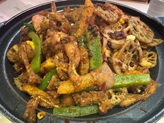 干锅牛蛙-渝蛙馆(新百店)