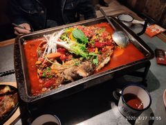 -探鱼·鲜青椒爽麻烤鱼(银泰城店)