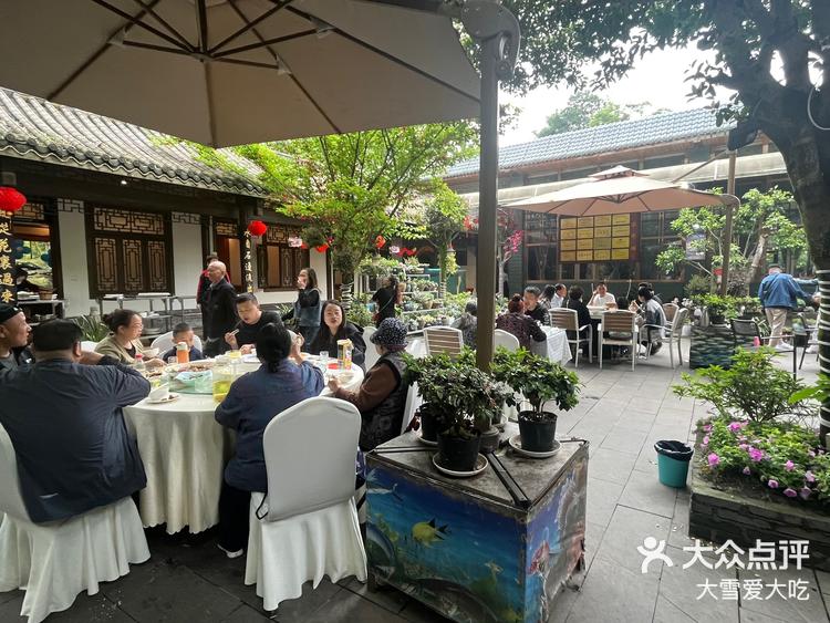 郫都区这个乡坝头的农家乐环境真的太安逸了