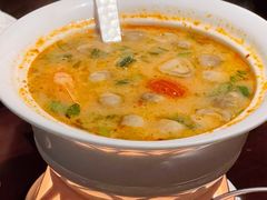 酸辣虾汤（冬荫功汤）-食肆&Fourteen(武林夜市店)