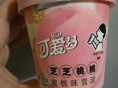 和路雪可爱多芝芝桃桃蜜桃味雪泥-盒马鲜生(王府广场店)