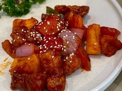 菠萝咕噜肉-鹅冠港式茶餐厅(来福士店)