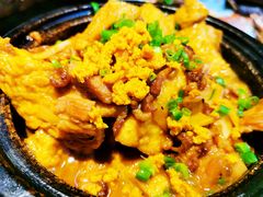 石锅海胆豆腐-海鲜烧烤