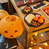 成都万圣节氛围烤肉🎃第一次吃烤柿子
