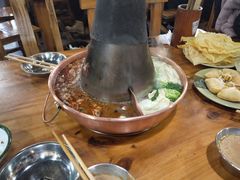 油炸黄豆油皮-东镇老火锅(长春路首店)