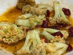 炝炒有机花菜-稻香酒家·33年老字号·港式粤菜(富邦中心店)