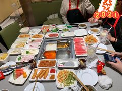 自助取餐区-海底捞火锅(河东万达广场店)