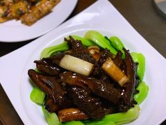 葱烧海参-72号海鲜私房菜