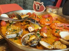 传统西班牙海鲜饭-BROWNSTONE布朗石西班牙餐厅(富城店)