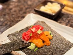 和牛鸭肝冻海胆手卷-老乾杯(深圳湾万象城店)