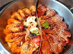鸭头PK虾-一品渝香干锅鸭头(平安店)