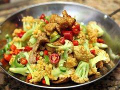 干锅有机菜花-浔阳楼