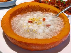 南瓜酒酿小圆子-玫瑰厅上海菜(兴国路店)